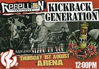 Kickback Generation - Rebellion Festival, Blackpool 1.8.19